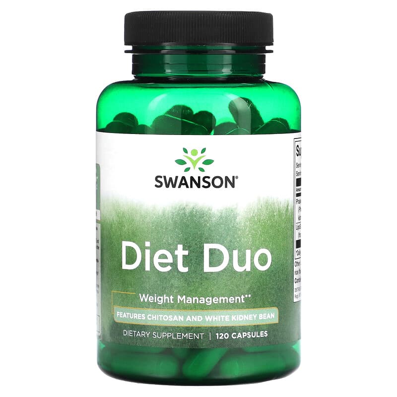 Swanson Diet Duo 120 Capsules 1 Swanson Diet Duo 120 Capsules 087614040486