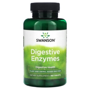 Swanson Digestive Enzymes 180 Tablets 087614016689