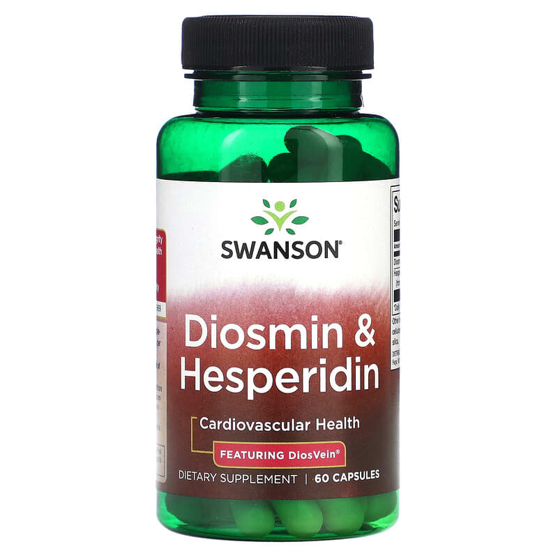 Swanson Diosmin & Hesperidin 60 Capsules 1 Swanson Diosmin & Hesperidin 60 Capsules 087614027203