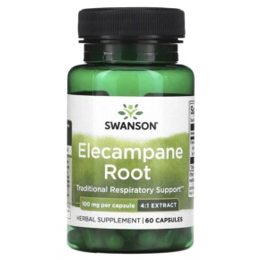 Swanson Elecampane Root 100 mg 60 Capsules 087614112978