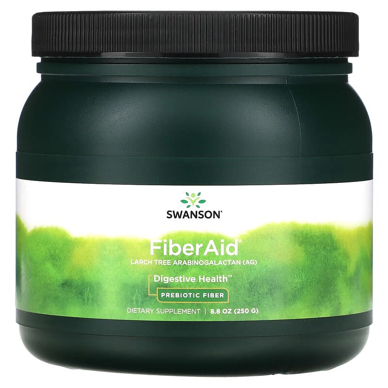 Swanson FiberAid Larch Tree Arabinogalactan (AG) 8.8 oz (250 g) 1 Swanson FiberAid Larch Tree Arabinogalactan (AG) 8.8 oz (250 g) 087614025087