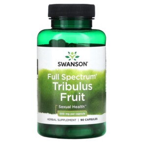 Swanson Full Spectrum Tribulus Fruit 500 mg 90 Capsules 087614111537