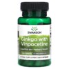 Swanson Ginkgo with Vinpocetine Standardized 60 Capsules 3 Swanson Ginkgo with Vinpocetine Standardized 60 Capsules 087614140742