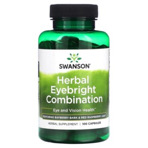 Swanson Herbal Eyebright Combination 100 Capsules 087614014272