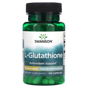 Swanson L-Glutathione 100 mg 100 Capsules 087614018539