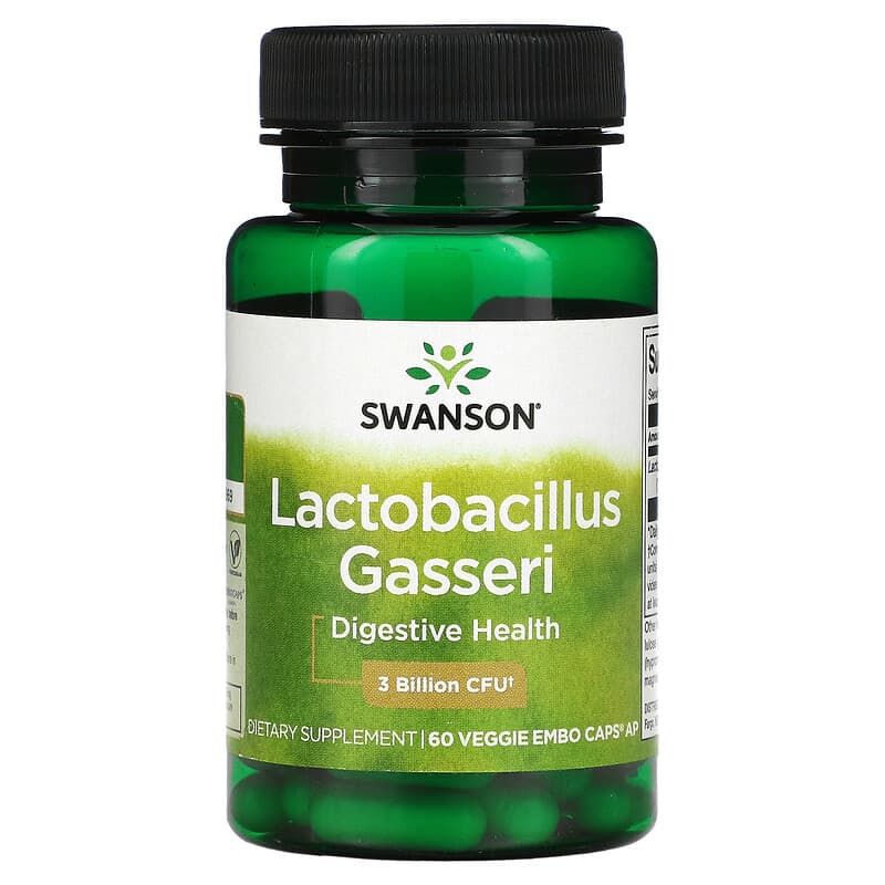 Swanson Lactobacillus Gasseri 3 Billion CFU 60 Veggie Embo Caps Ap 1 Swanson Lactobacillus Gasseri 3 Billion CFU 60 Veggie Embo Caps Ap 087614190273