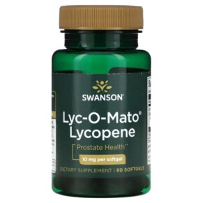 Swanson Lyc-O-Mato Lycopene 10 mg 60 Softgels 087614210223