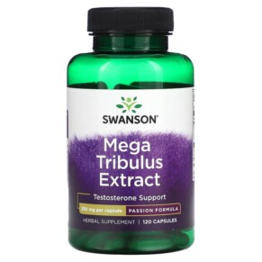 Swanson Mega Tribulus Extract 250 mg 120 Capsules 087614080031