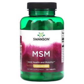 Swanson MSM 1.5 g 120 Tablets 087614021126