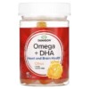 Swanson Omega + DHA Citrus 60 Gummies 087614118680