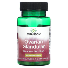 Swanson Ovarian Glandular 250 mg 60 Capsules 087614113029
