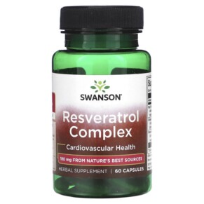Swanson Resveratrol Complex 60 Capsules 087614022482