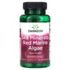 Swanson Sea Minerals: Red Marine Algae 60 Veggie Caps 087614026824