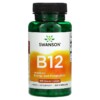 Swanson Vitamin B12 500 mcg 260 Capsules 3 Swanson Vitamin B12 500 mcg 260 Capsules 087614010311