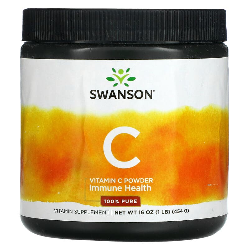 Swanson Vitamin C Powder 16 oz (454 g) 1 Swanson Vitamin C Powder 16 oz (454 g) 087614111308