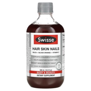 Swisse Hair Skin Nails Liquid 16.9 fl oz (500 ml) 850000148550