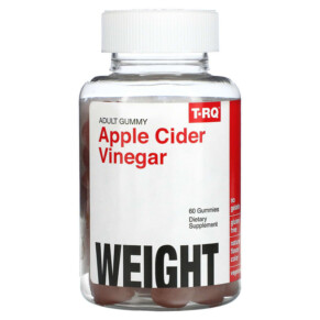 T-RQ Adult Gummy Apple Cider Vinegar 60 Gummies 835776001421