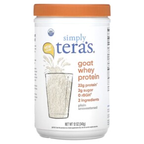 Teras Whey Goat Whey Protein Plain Unsweetened 12 oz (340 g) 850628002678