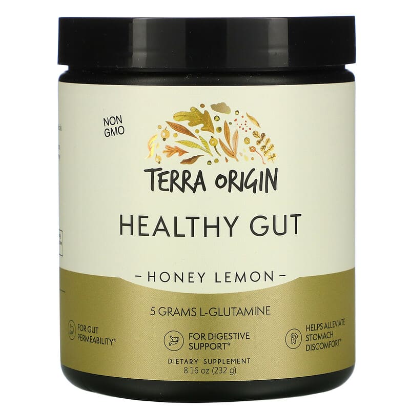 Terra Origin Healthy Gut Honey Lemon 8.16 oz (232 g) 1 Terra Origin Healthy Gut Honey Lemon 8.16 oz (232 g) 857668007311