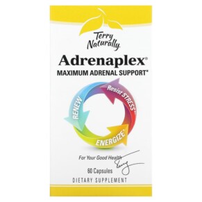 Terry Naturally Adrenaplex Maximum Adrenal Support 60 Capsules 367703370060