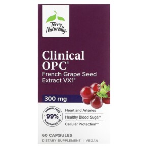 Terry Naturally Clinical OPC 300 mg 60 Capsules 367703114862