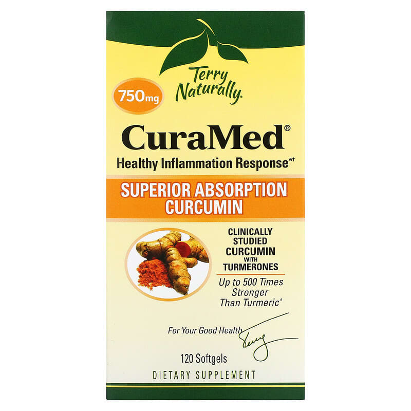 Terry Naturally CuraMed 750 mg 120 Softgels 1 Terry Naturally CuraMed 750 mg 120 Softgels 367703202927
