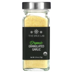 The Spice Lab Organic Granulated Garlic 2.6 oz (73 g) 846836004962
