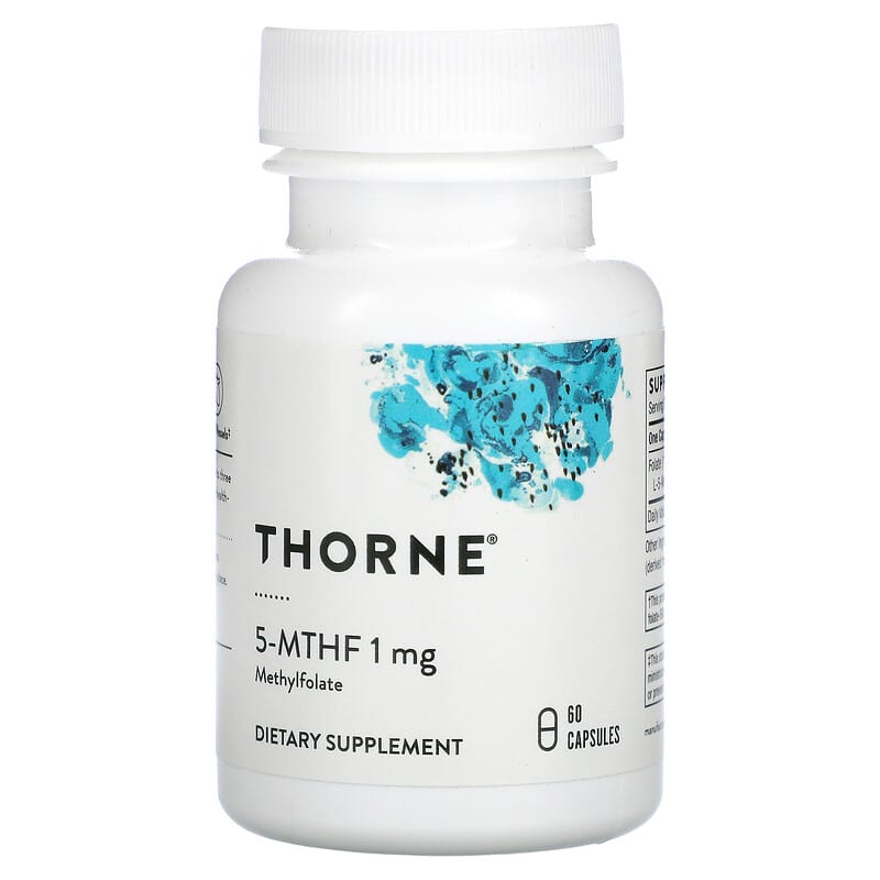 Thorne Research 5-MTHF 1 mg 60 viên 1 Thorne 5-MTHF 1 mg 60 Capsules 693749129011