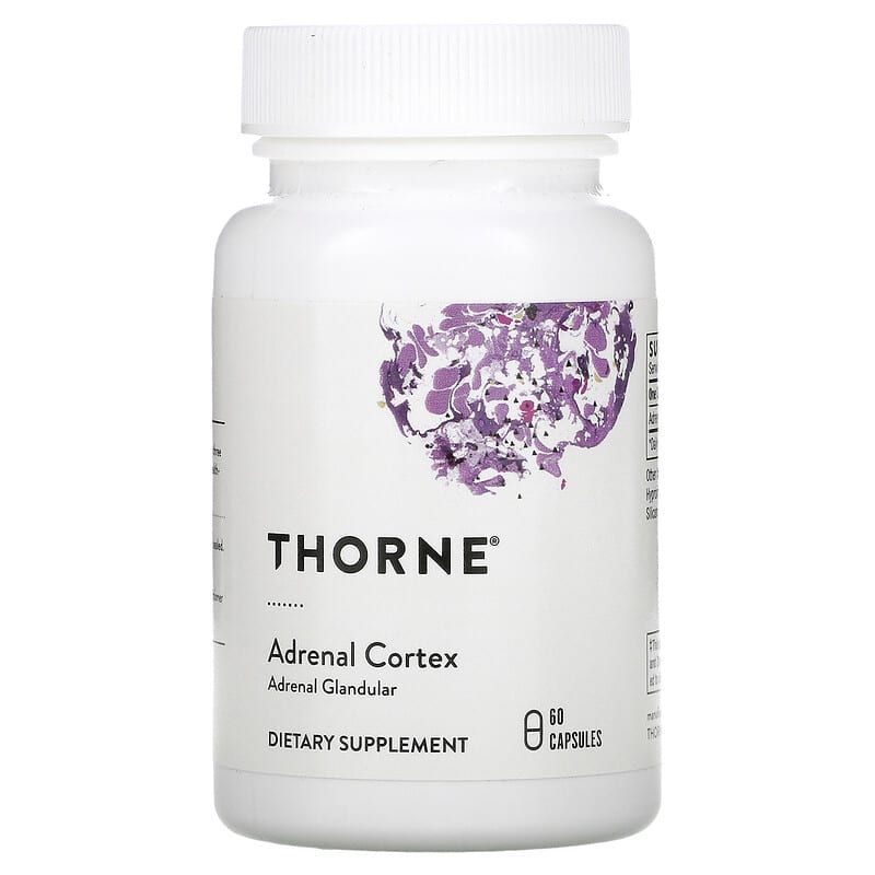 Thorne Adrenal Cortex 60 Capsules 1 Thorne Adrenal Cortex 60 Capsules 693749803034