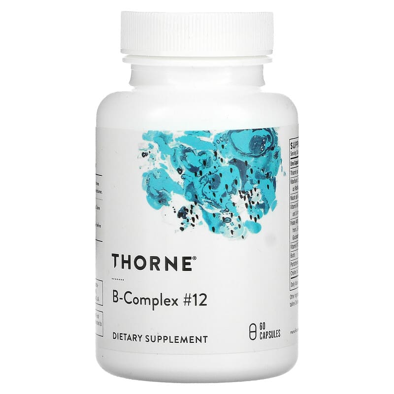 Thorne Research B-Complex #12 60 viên 1 Thorne B-Complex #12 60 Capsules 693749112037
