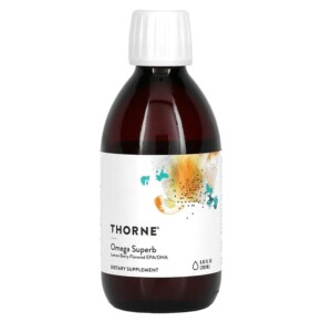 Thorne Omega Superb Lemon Berry 8.45 fl oz (250 ml) 693749004288