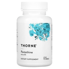 Thorne Pantethine 60 Capsules 693749706038