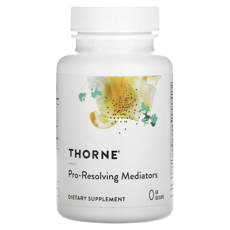 Thorne Pro-Resolving Mediators 60 Gelcaps 1 Thorne Pro-Resolving Mediators 60 Gelcaps 693749013358