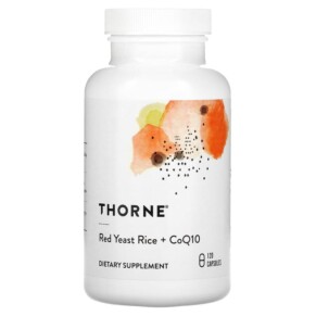 Thorne Red Yeast Rice + CoQ10 120 Capsules 693749751045