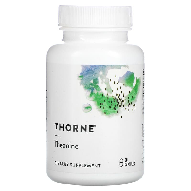 Thorne Theanine 90 Capsules 1 Thorne Theanine 90 Capsules 693749508014