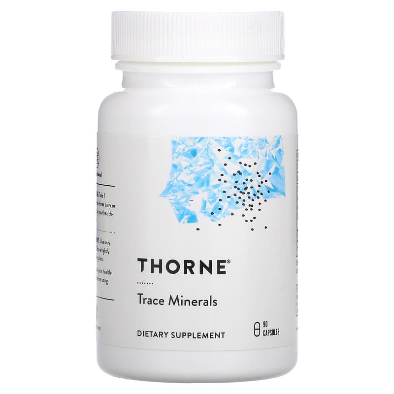Thorne Research Trace Minerals 90 viên 1 Thorne Trace Minerals 90 Capsules 693749242031