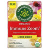 Traditional Medicinals Organic Immune Zoom Lemon Ginger Caffeine Free 16 Wrapped Tea Bags 1.13 oz (32 g) 3 Traditional Medicinals Organic Immune Zoom Lemon Ginger Caffeine Free 16 Wrapped Tea Bags 1.13 oz (32 g) 032917007841