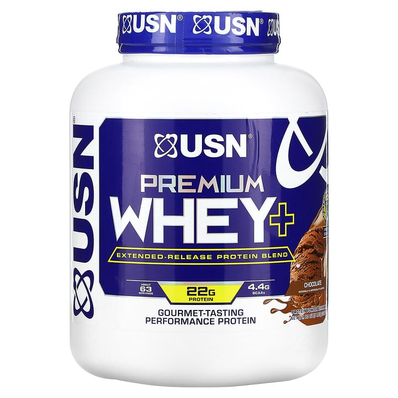 USN Premium Whey+ Chocolate 5 lbs (2.267 g) 1 USN Premium Whey+ Chocolate 5 lbs (2.267 g) 6009544944720
