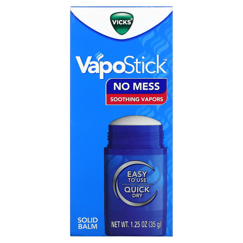 Vicks VapoStick Solid Balm 1.25 oz (35 g) 1 Vicks VapoStick Solid Balm 1.25 oz (35 g) 323900043435