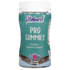 Vitaburst Vitaburst Pro Gummies Probiotic Digestive Support Berry 60 Gummies 850013366071