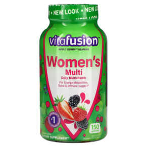 VitaFusion Women's Multi Daily Multivitamin Natural Berry 150 Gummies 027917022710