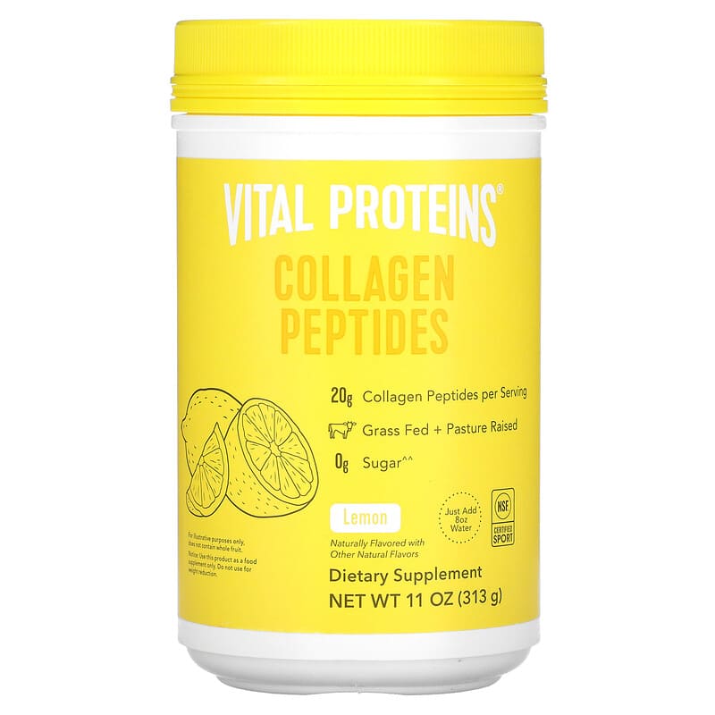 Vital Proteins Collagen Peptides Lemon 11 oz (313 g) 1 Vital Proteins Collagen Peptides Lemon 11 oz (313 g) 810089954305