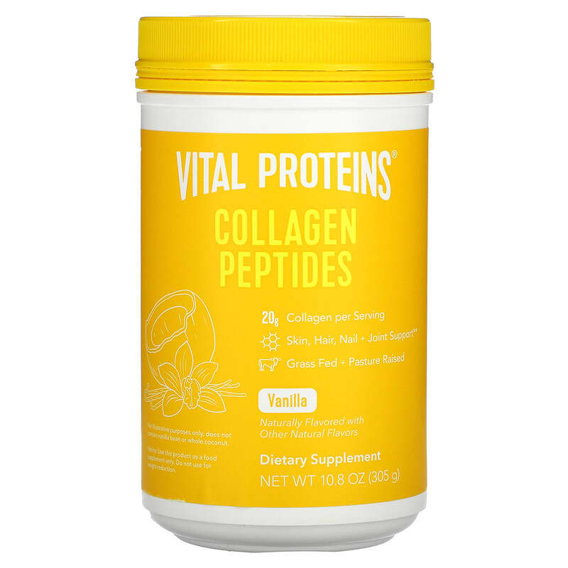 Vital Proteins Collagen Peptides Vanilla 10.8 oz (305 g) 1 Vital Proteins Collagen Peptides Vanilla 10.8 oz (305 g) 850232005348