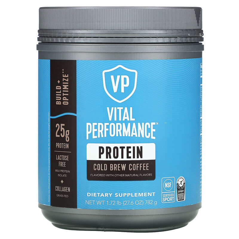 Vital Proteins Vital Performance Protein Cold Brew Coffee 1.72 lb (782 g) 1 Vital Proteins Vital Performance Protein Cold Brew Coffee 1.72 lb (782 g) 850017983366