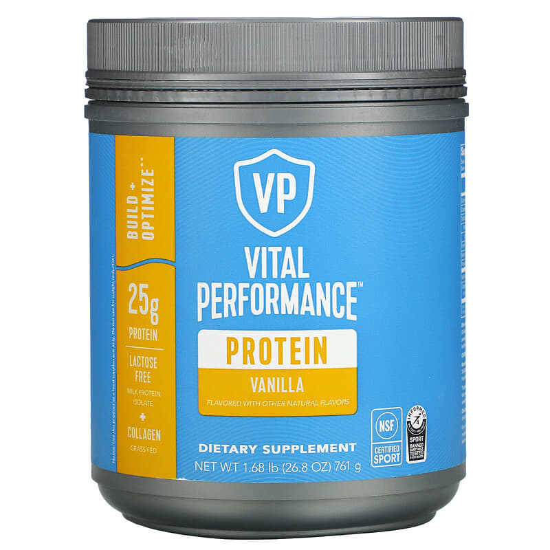 Vital Proteins Vital Performance Protein Vanilla 1.68 lb (761 g) 1 Vital Proteins Vital Performance Protein Vanilla 1.68 lb (761 g) 850017983373