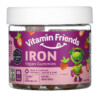 Vitamin Friends Iron Vegan Gummies Strawberry 60 Pectin Gummies 3 Vitamin Friends Iron Vegan Gummies Strawberry 60 Pectin Gummies 854532002977