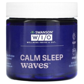Wellness Inside & Out Calm Sleep Waves 30 Tablets 840317300048