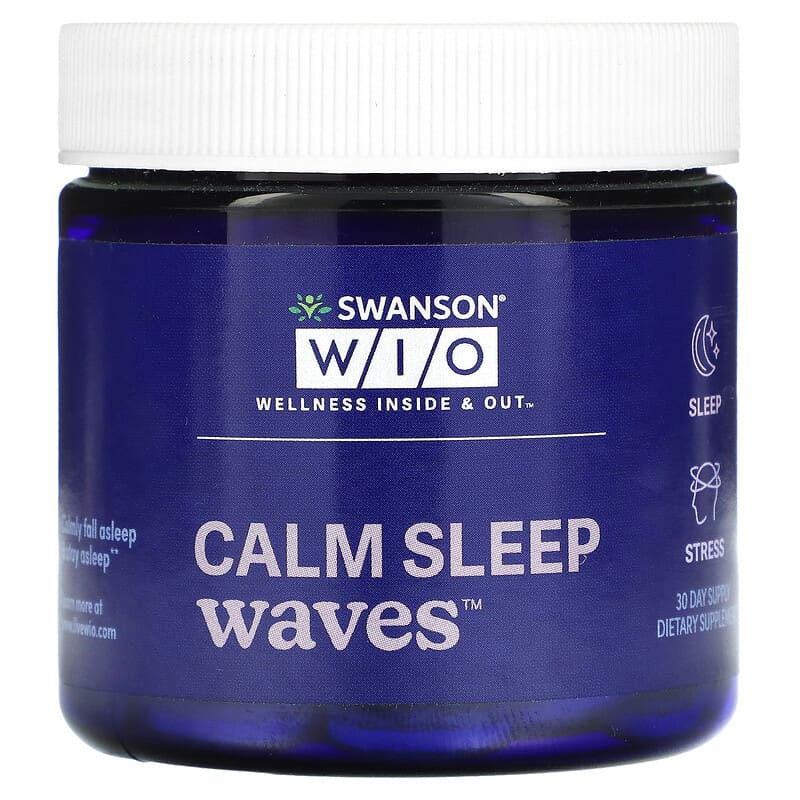 Wellness Inside & Out Calm Sleep Waves 30 Tablets 1 Wellness Inside & Out Calm Sleep Waves 30 Tablets 840317300048