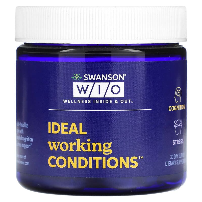 Wellness Inside & Out Ideal Working Conditions 30 Day Supply 1 Wellness Inside & Out Ideal Working Conditions 30 Day Supply 840317300116