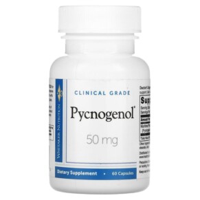 Whitaker Nutrition Clinical Grade Pycnogenol 50 mg 60 Capsules 678829213293